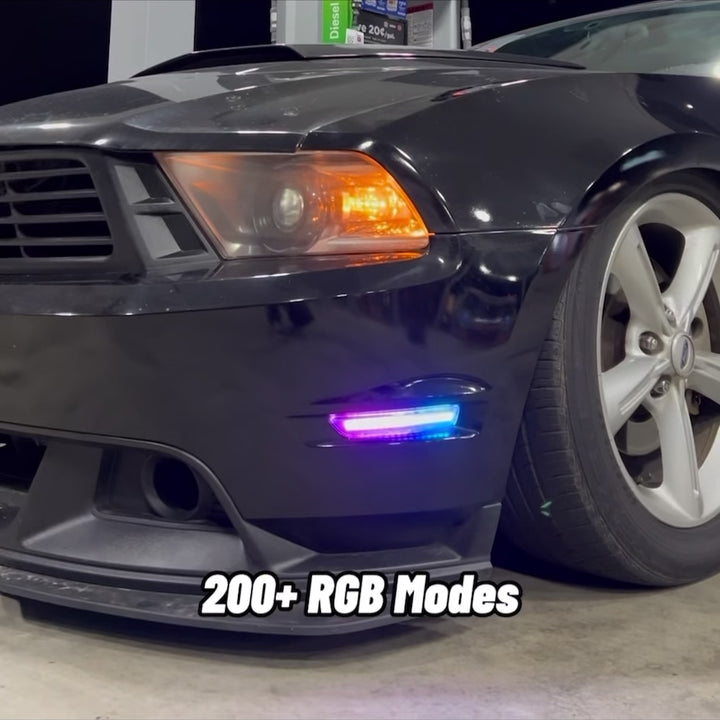 2010-14 Ford Mustang RGB Front Side Markers (V2)