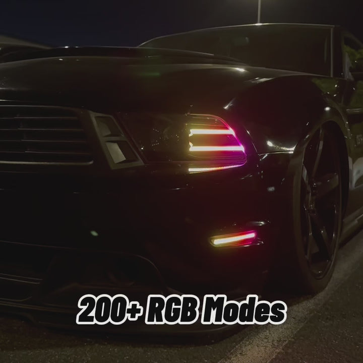 2010-14 Ford Mustang RGB Headlights (V2)