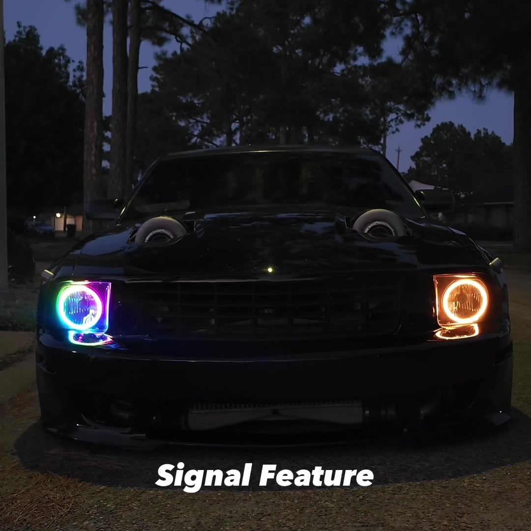 06 mustang online headlights