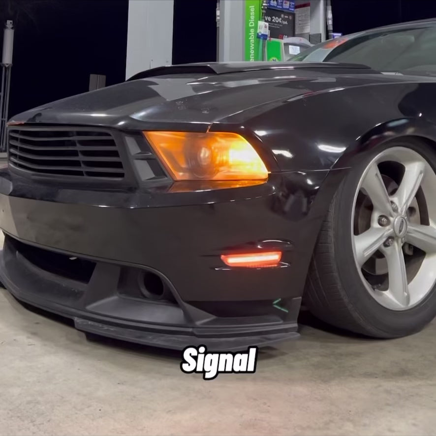 2010-14 Ford Mustang RGB Front Side Markers (V2)